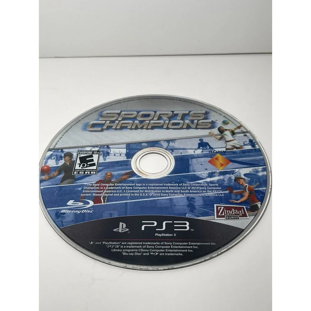 Play Station 3 Sports Champions (PS3, PlayStation 3) Disc Only
